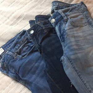PACK OF THREE SKINNY JEANS!!!